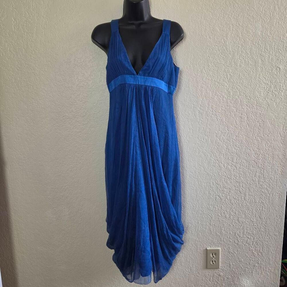 Saja Silk Empire Waist Dress